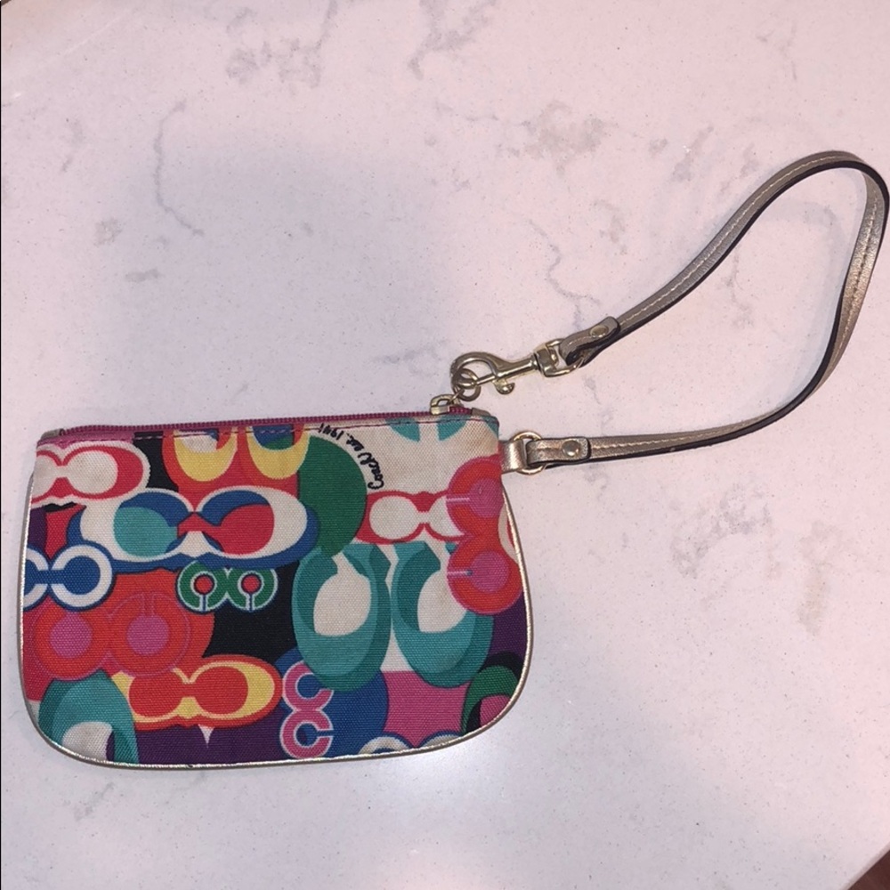 Coach wristlet - Picture 2 of 4